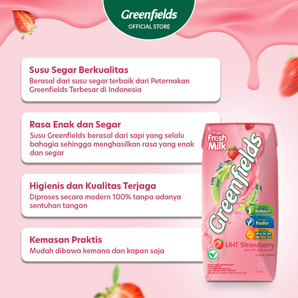 Strawberry UHT Milk