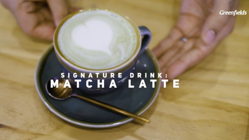 Matcha Latte Singapore recipe