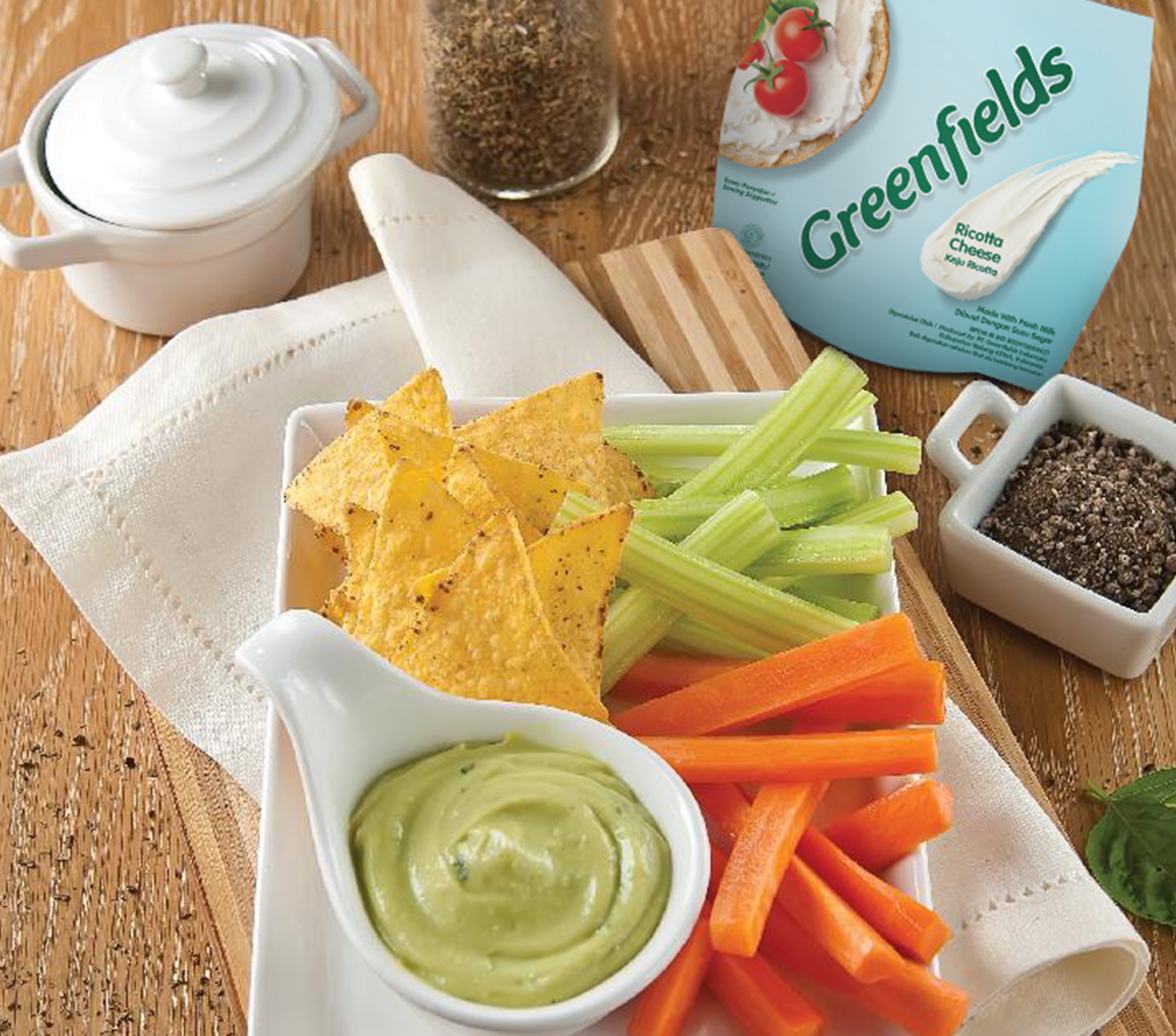 Green Ricotta Dip